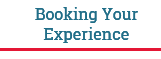 Booking your experience