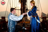 Pirate Themed Sailing Marriage Proposal